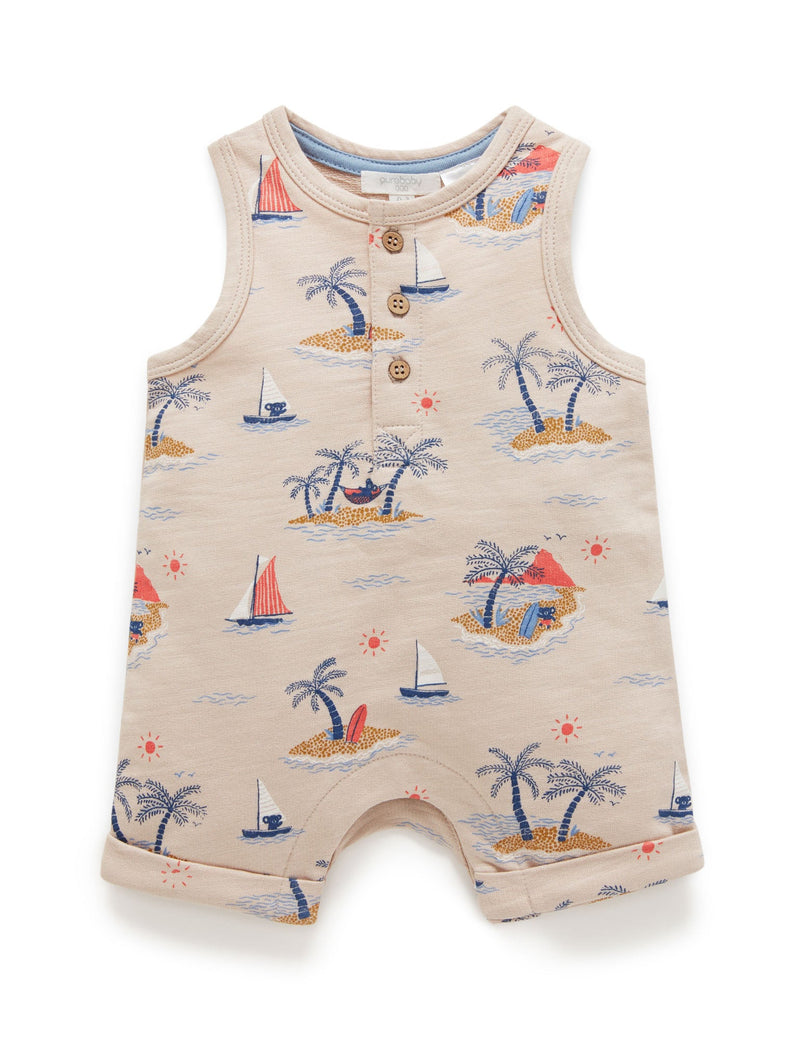 Island Growsuit - Drifter Print