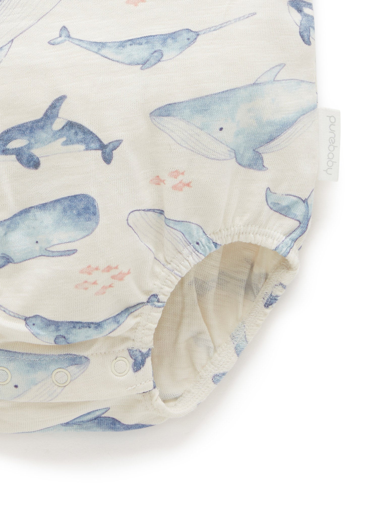 Whale Bodysuit - Whale Pod Print