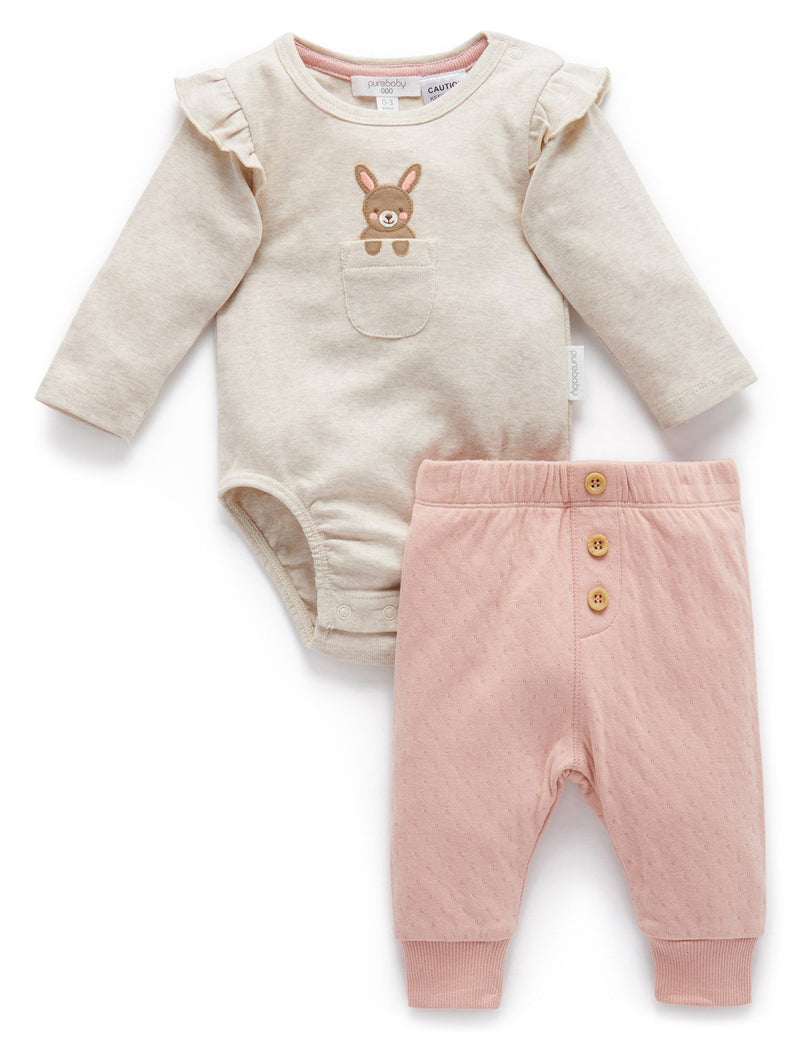 2 Piece Gift Set - Almond Melange