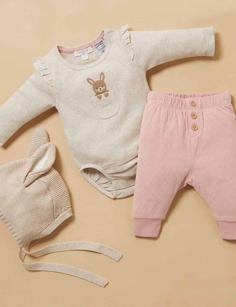 2 Piece Gift Set - Almond Melange