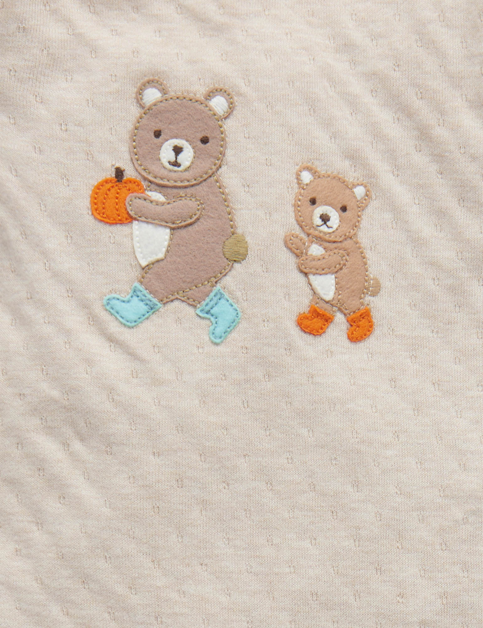 Patch Growsuit - Biscuit Melange