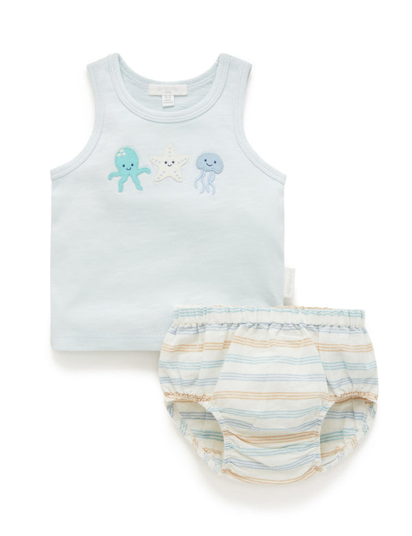 Jelly Fish Set - Rock Pool Stripe