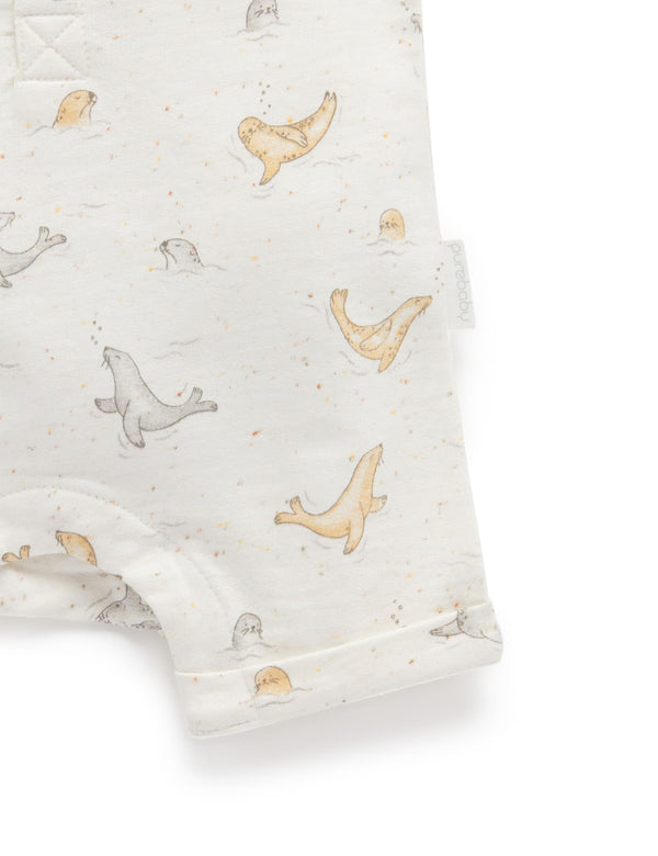 Seal Growsuit - Splash Print
