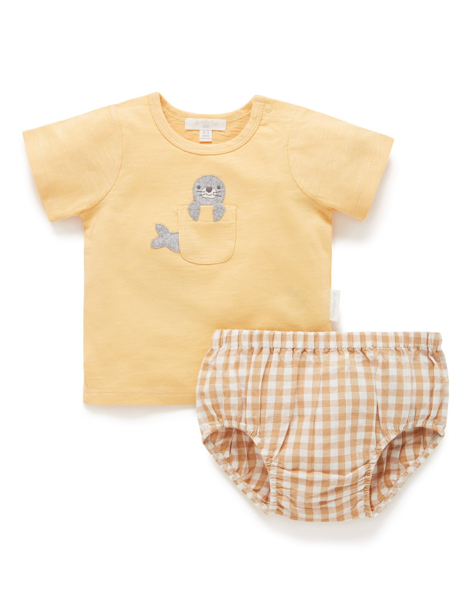 Gingham Set - Bronze Gingham