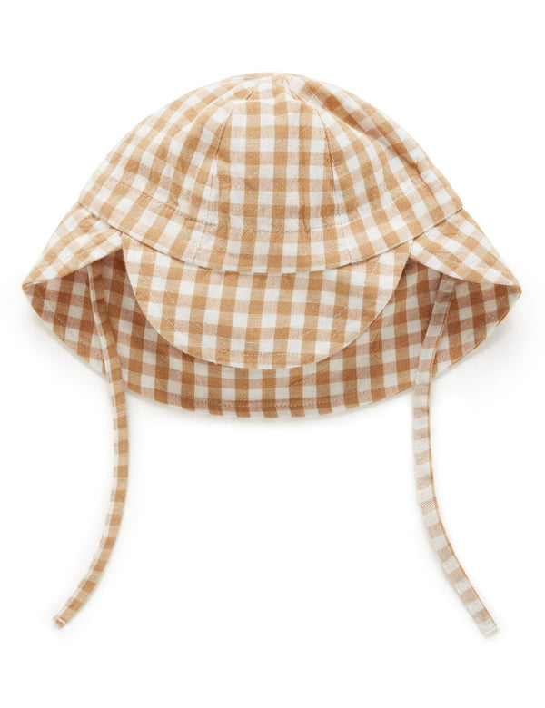 Legionnaires Hat - Bronze Gingham