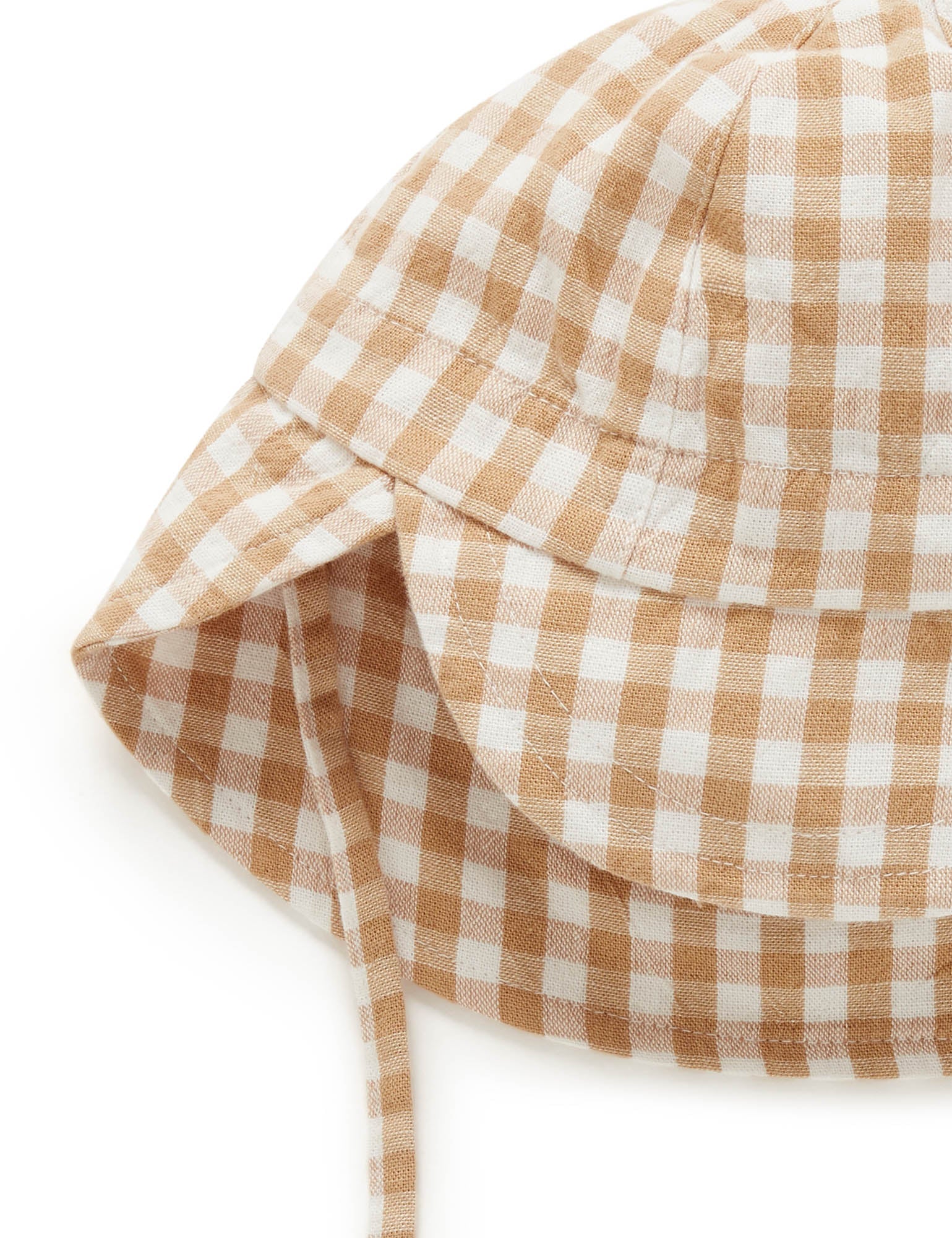 Legionnaires Hat - Bronze Gingham
