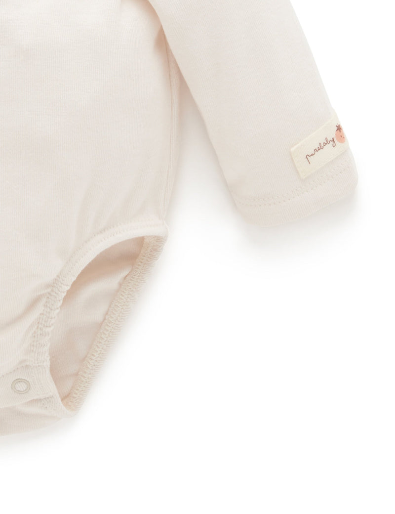 Veggie Gathering Bodysuit - Cloud