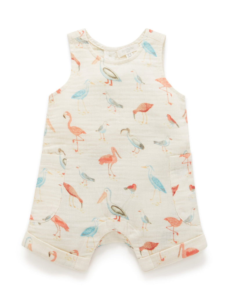 Sea Birds Onesie - Squwark Print