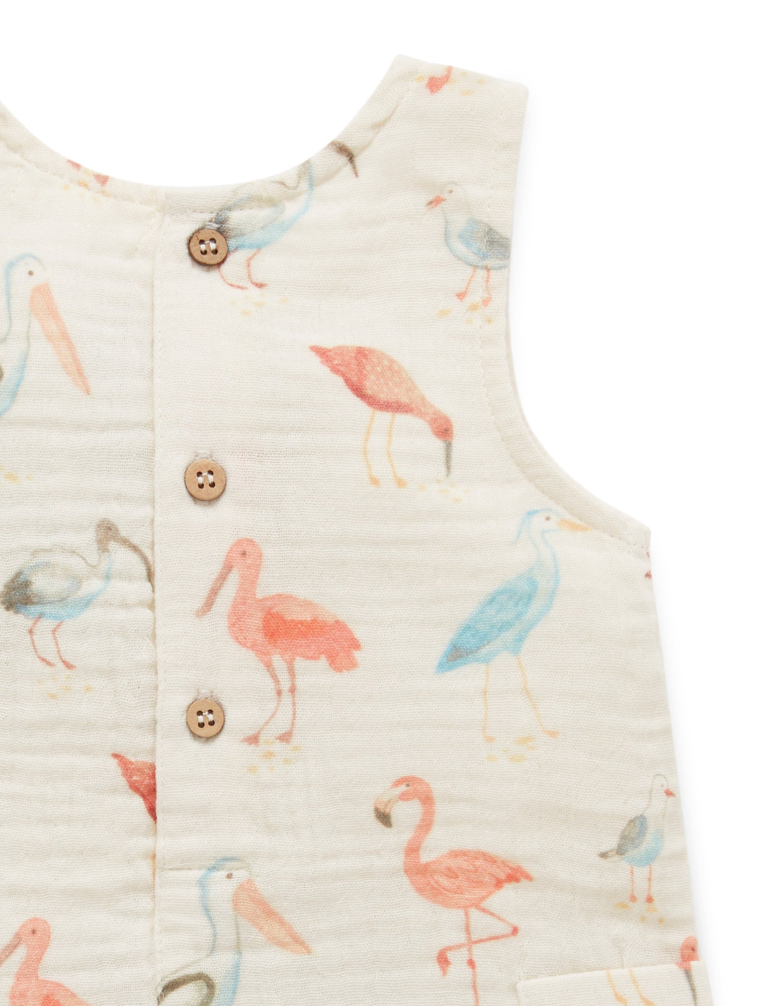 Sea Birds Onesie - Squwark Print
