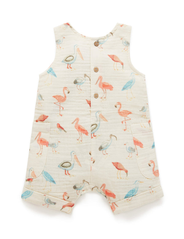 Sea Birds Onesie - Squwark Print