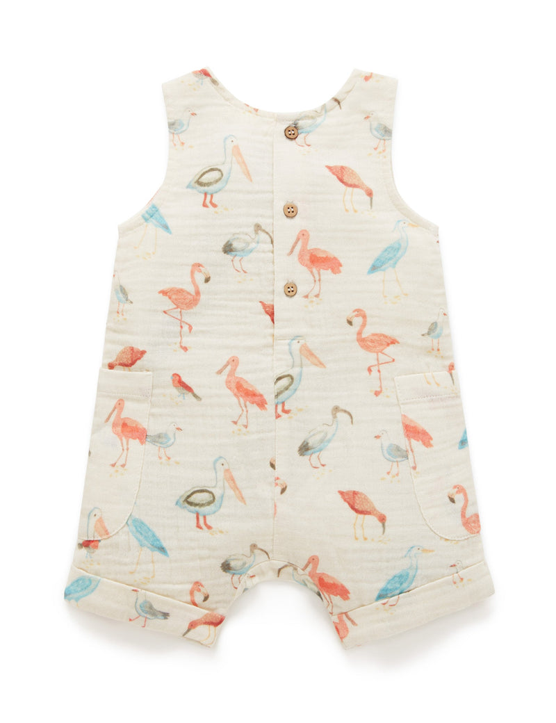 Sea Birds Onesie - Squwark Print