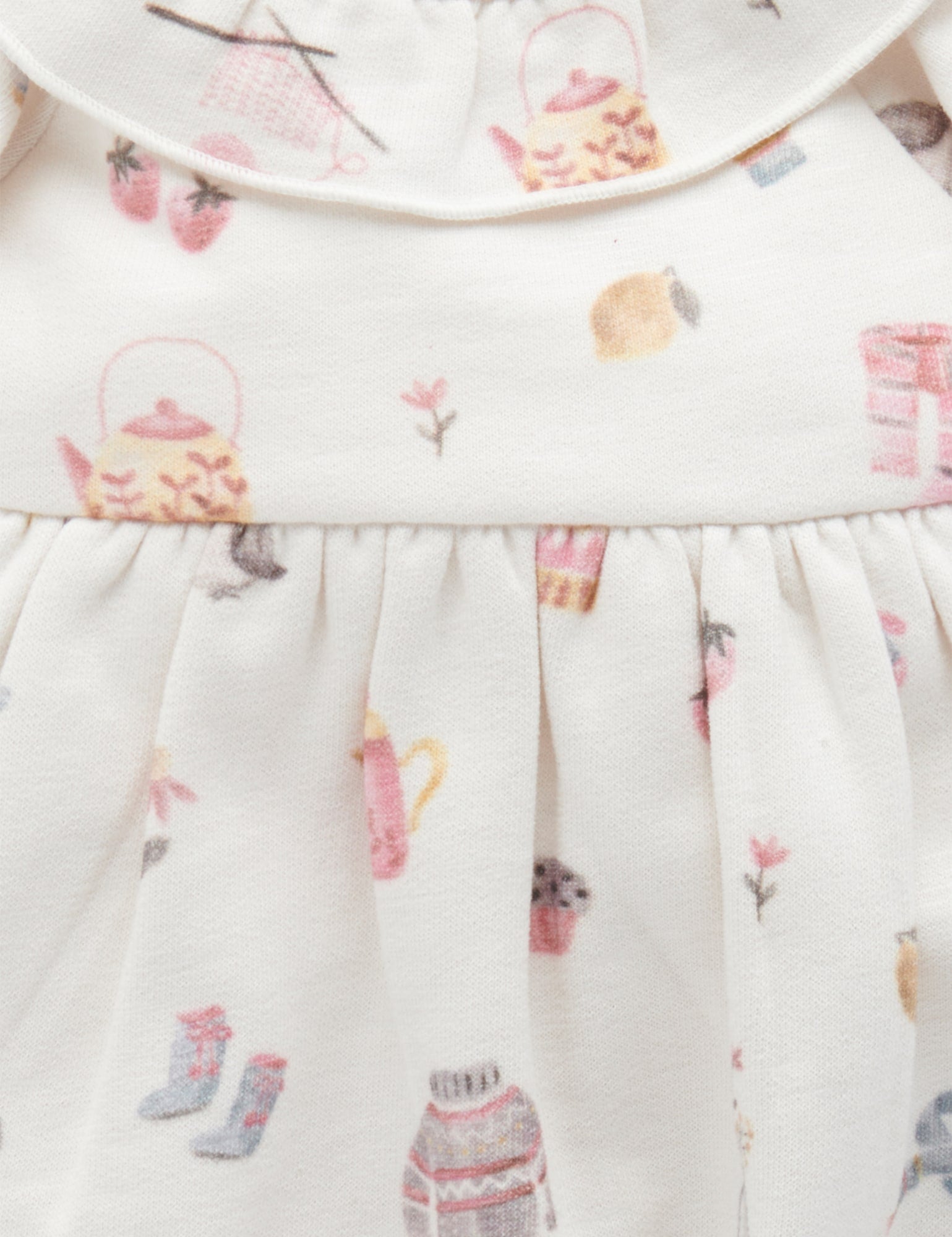 Cosy Dress with Leggings - Cosy Things Print