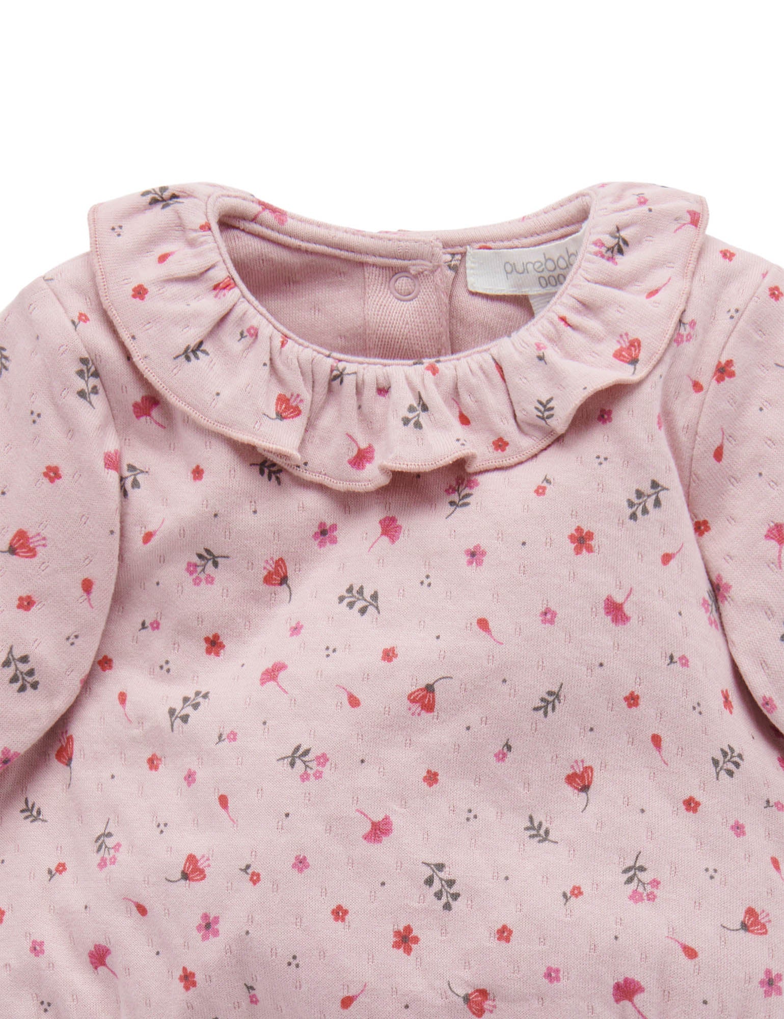 Cottage Bodysuit - Lavender Floral