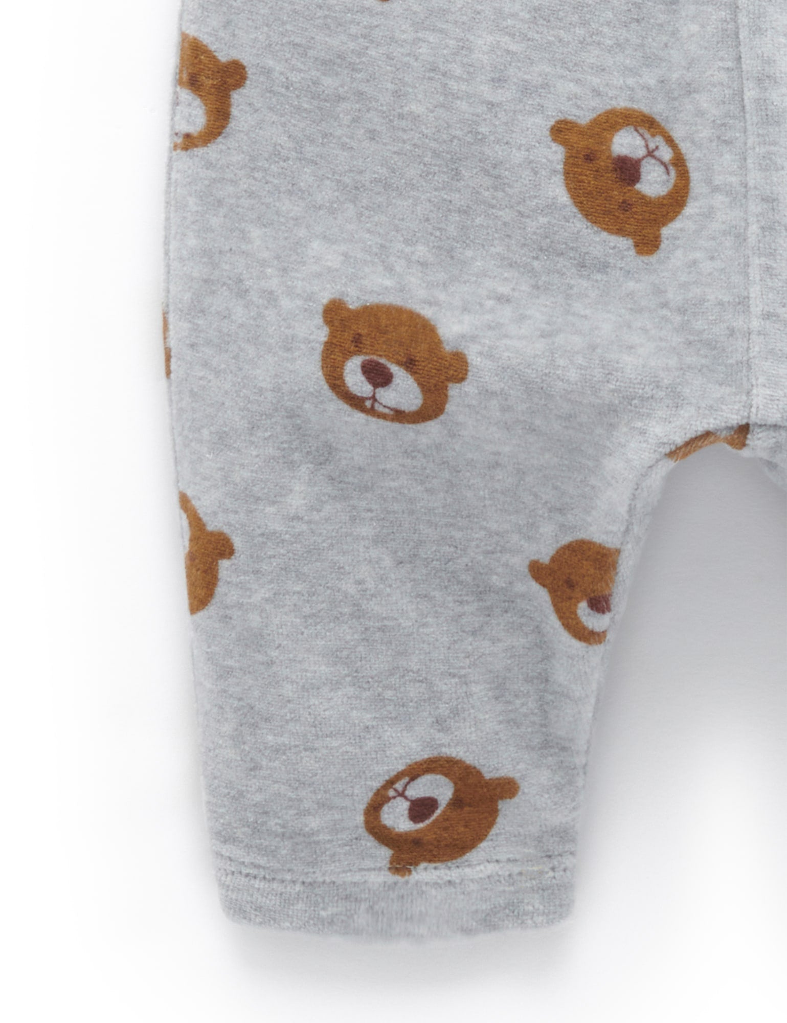 Velour Track Set - Happy Beaver Print
