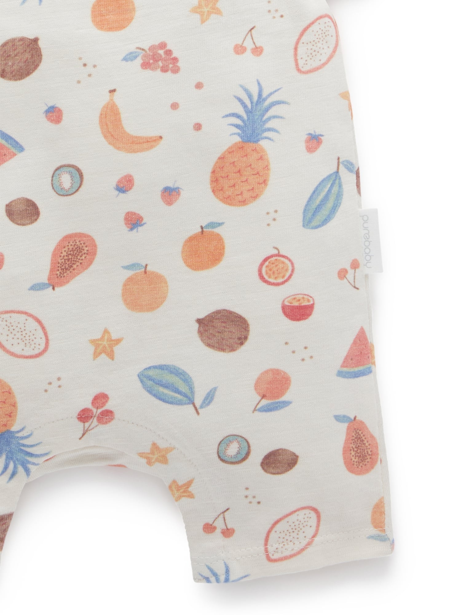 Fuitti Short Growsuit - Tropical Fruits Print