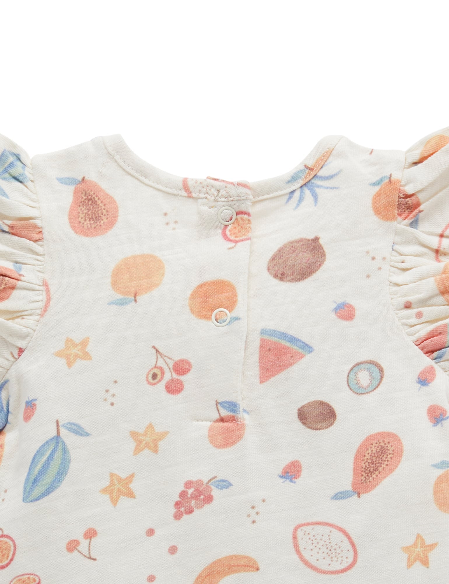Fuitti Short Growsuit - Tropical Fruits Print