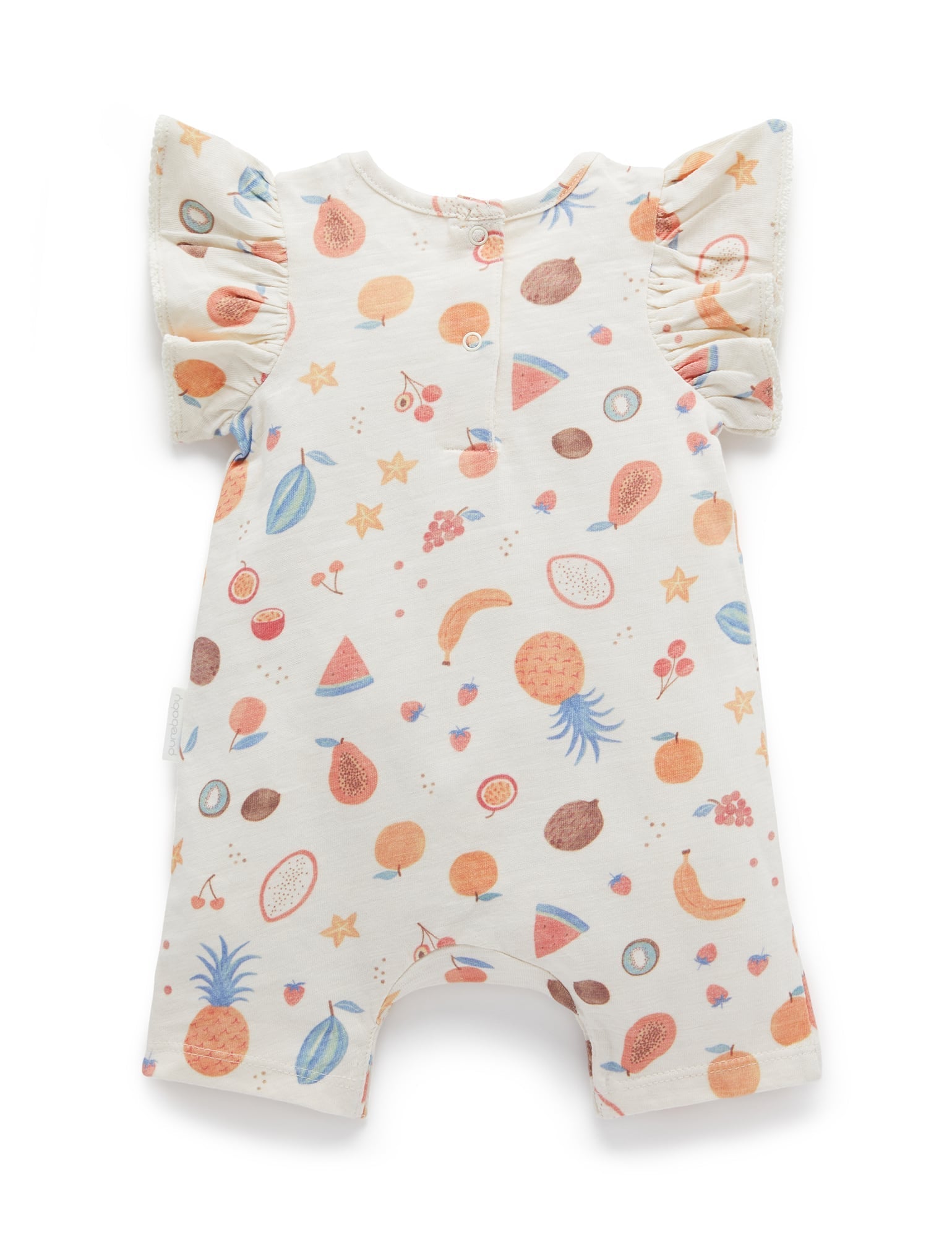 Fuitti Short Growsuit - Tropical Fruits Print