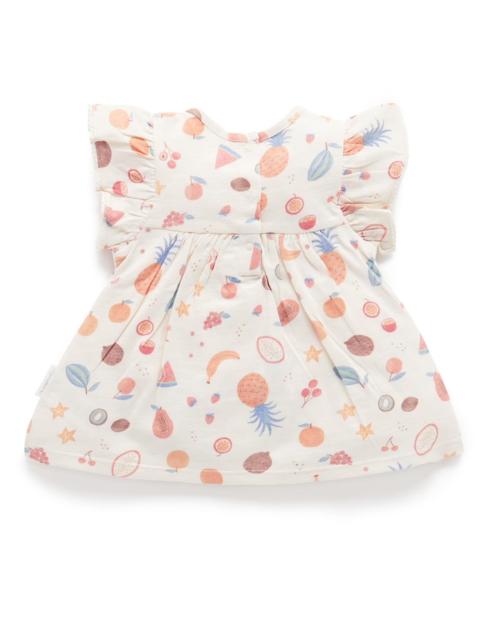 Fruitti Bodysuit Dress - Tropical Fruits Print