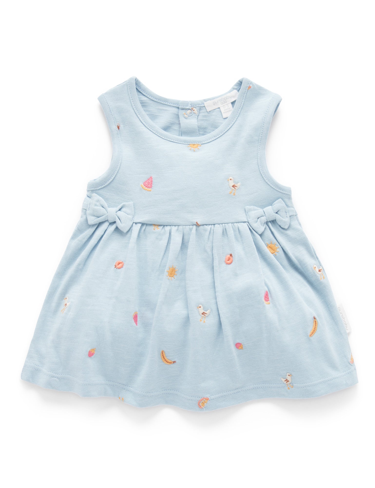 Seaside Bodysuit Dress - Sunny Arvo Broderie