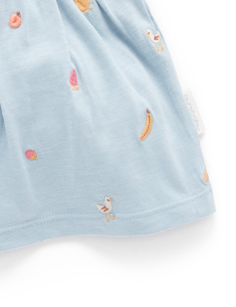 Seaside Bodysuit Dress - Sunny Arvo Broderie