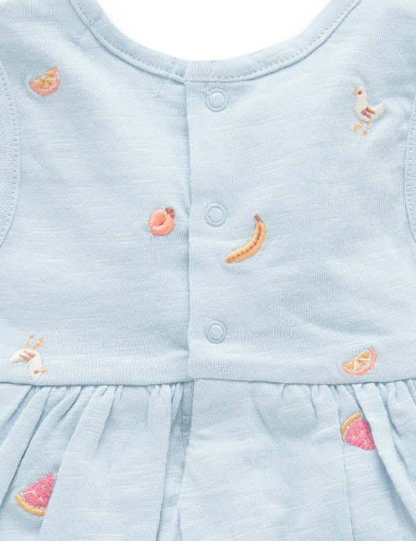 Seaside Bodysuit Dress - Sunny Arvo Broderie