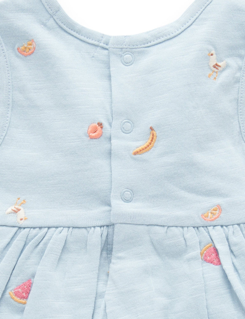 Seaside Bodysuit Dress - Sunny Arvo Broderie