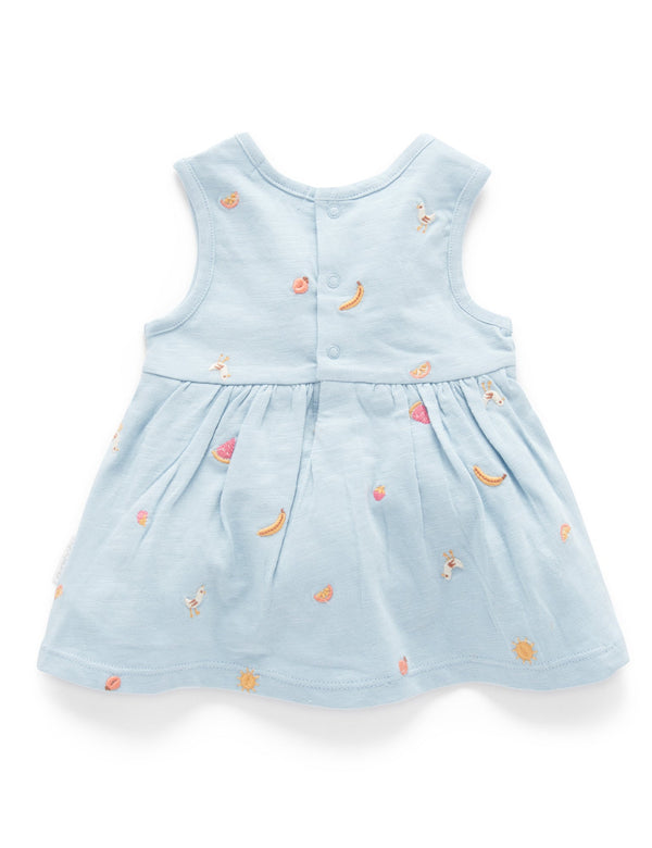 Seaside Bodysuit Dress - Sunny Arvo Broderie