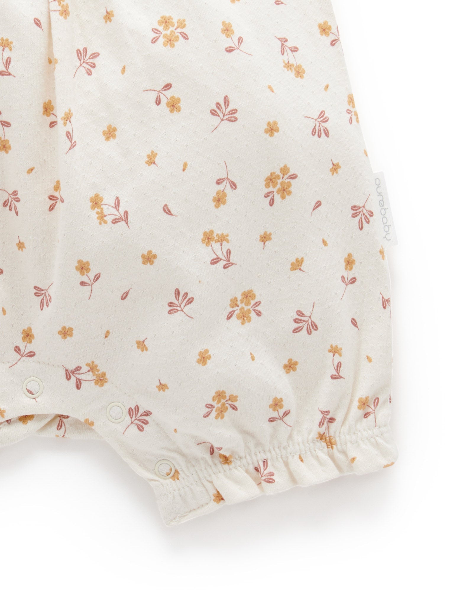 Frangipani Shortie Growsuit - Frangipani Print
