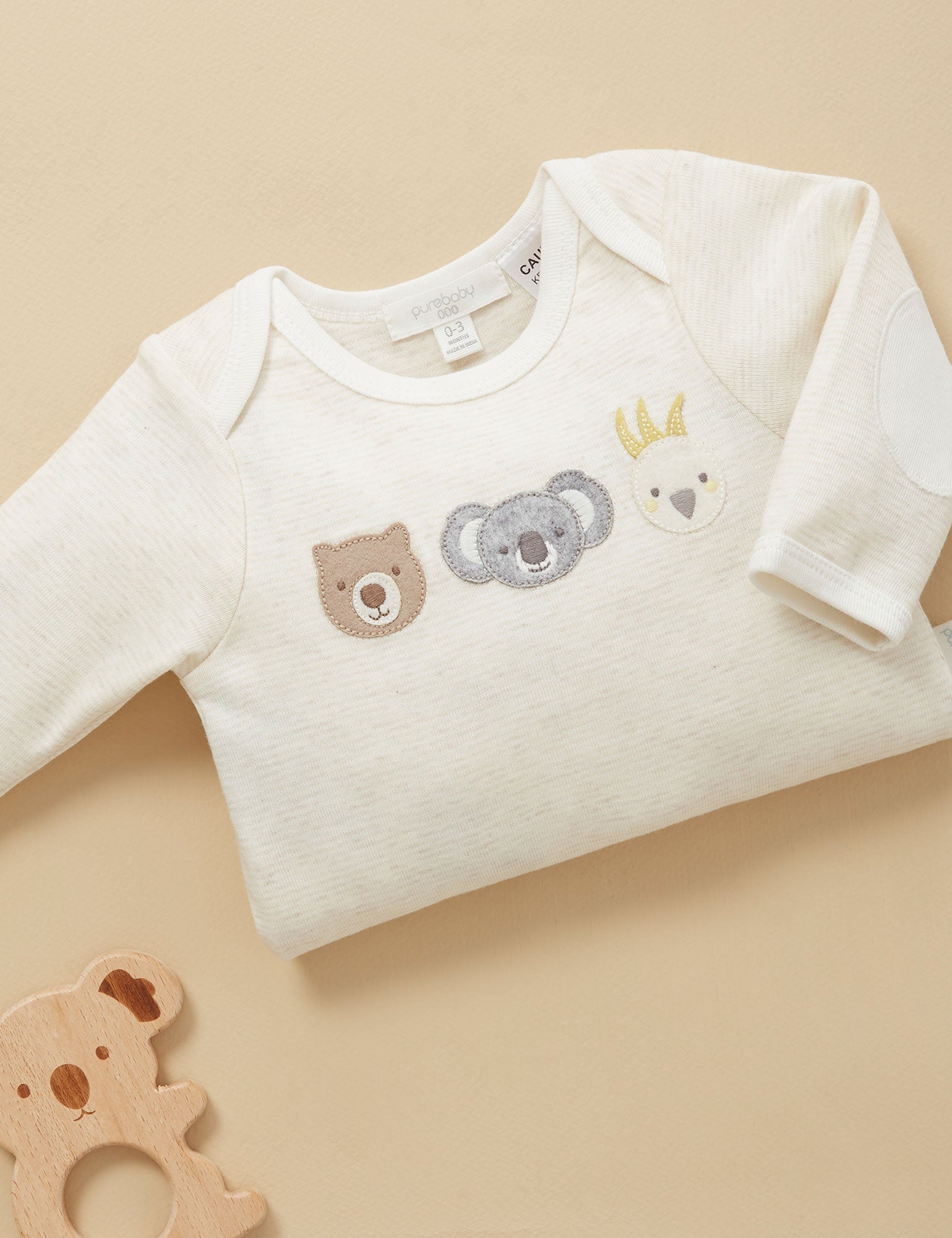 Growsuit - Wheat Stripe Bush Babies