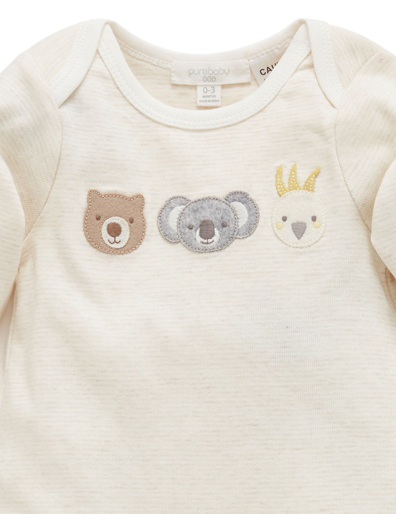 Growsuit - Wheat Stripe Bush Babies