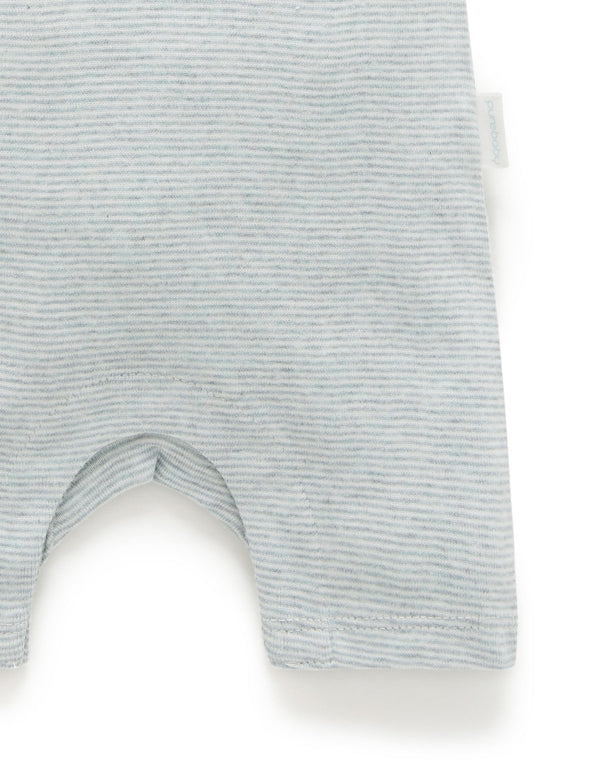 Peekaboo Short Growsuit - Fern Stripe Koala