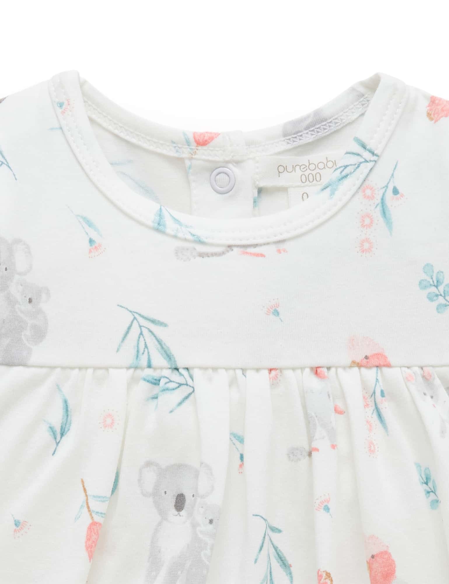 Ruffle Dress Bodysuit - Blossom Friends