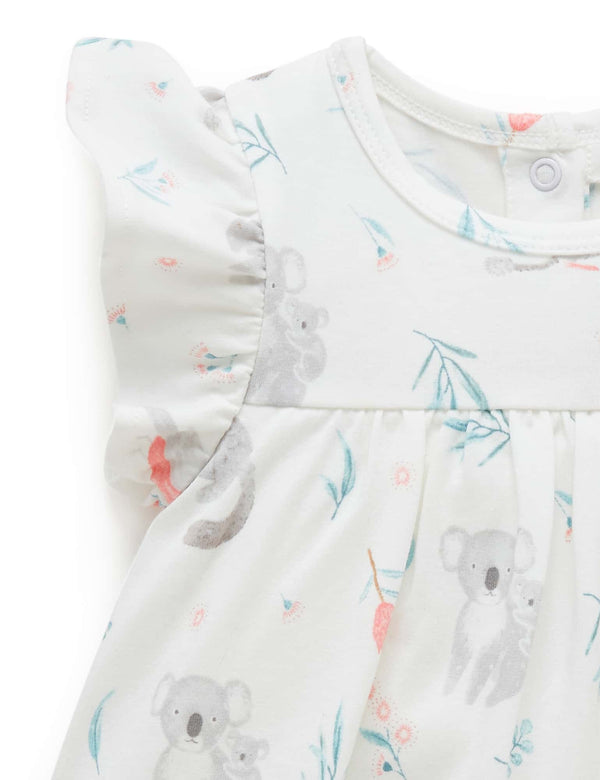 Ruffle Dress Bodysuit - Blossom Friends