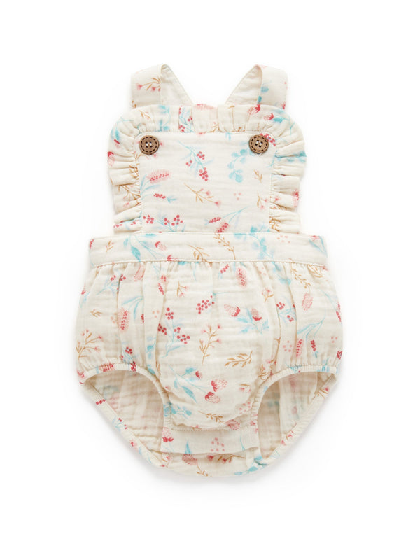 Bubble Romper - Bush Bouquet Print