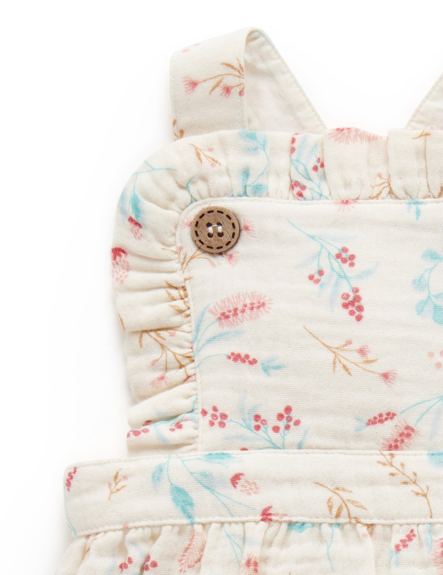 Bubble Romper - Bush Bouquet Print