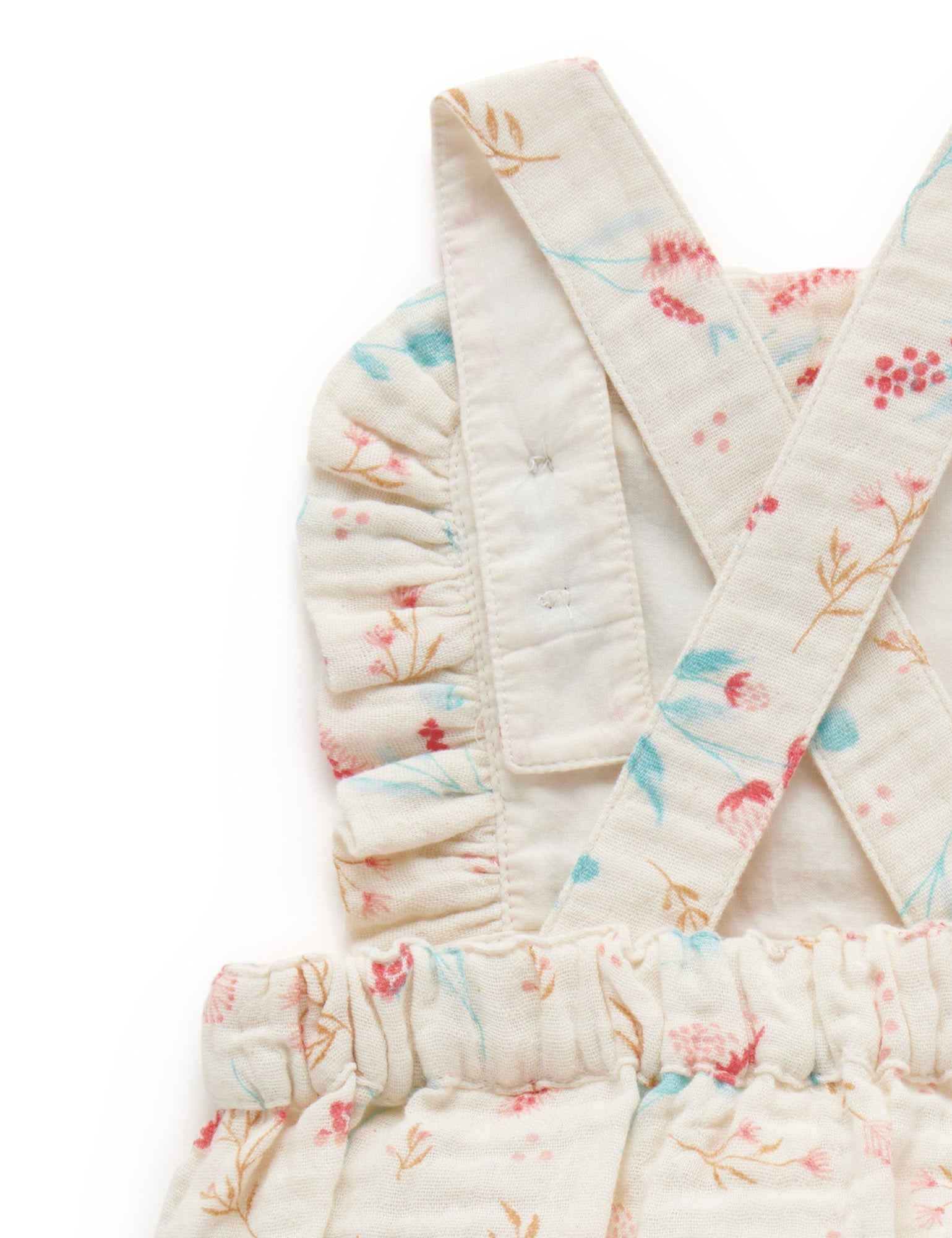 Bubble Romper - Bush Bouquet Print
