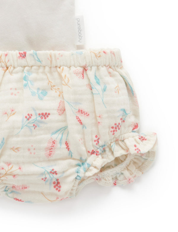 Angel 2 Piece Set - Bush Bouquet Print