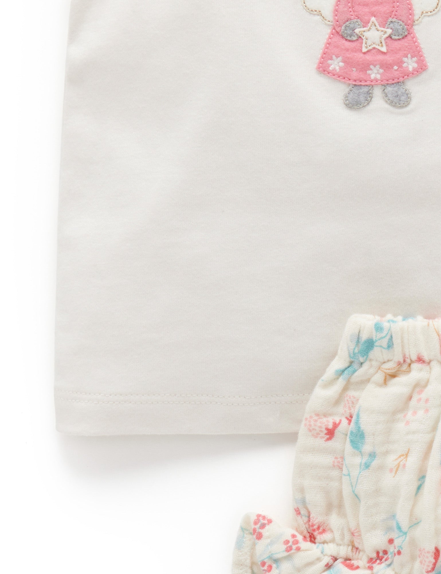 Angel 2 Piece Set - Bush Bouquet Print