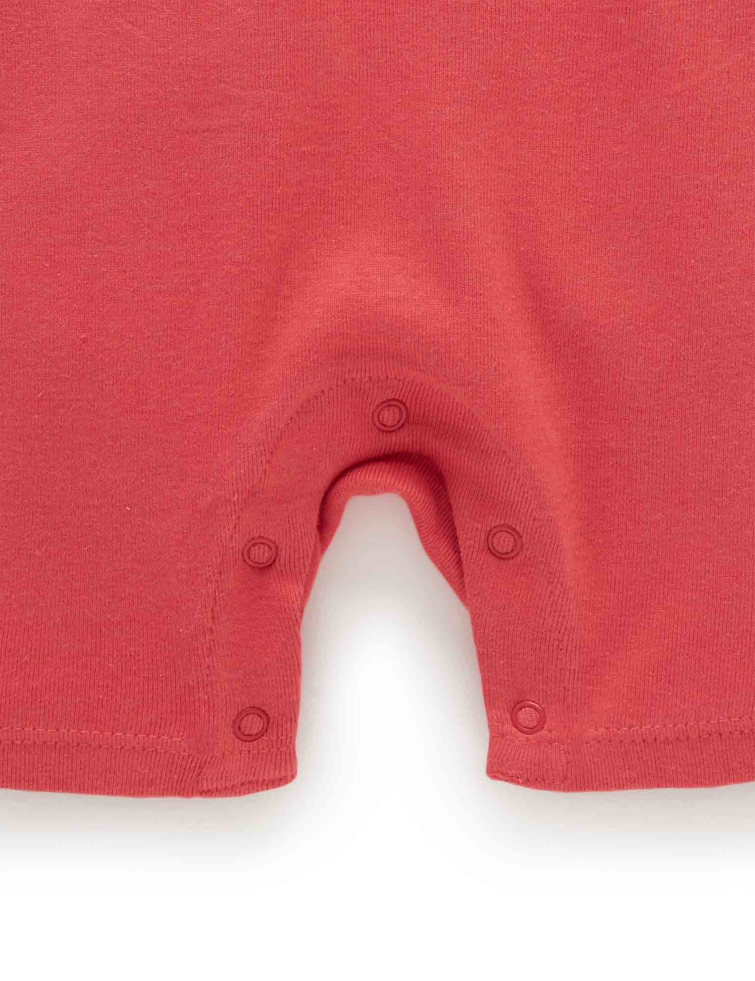 Surprise S/leg Growsuit - Vintage Red