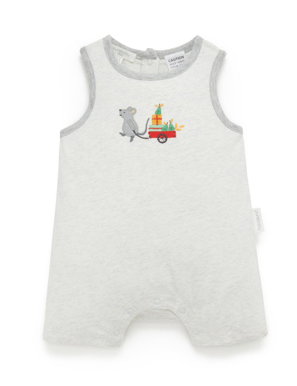 Gifting S/leg Growsuit - Cloud Melange
