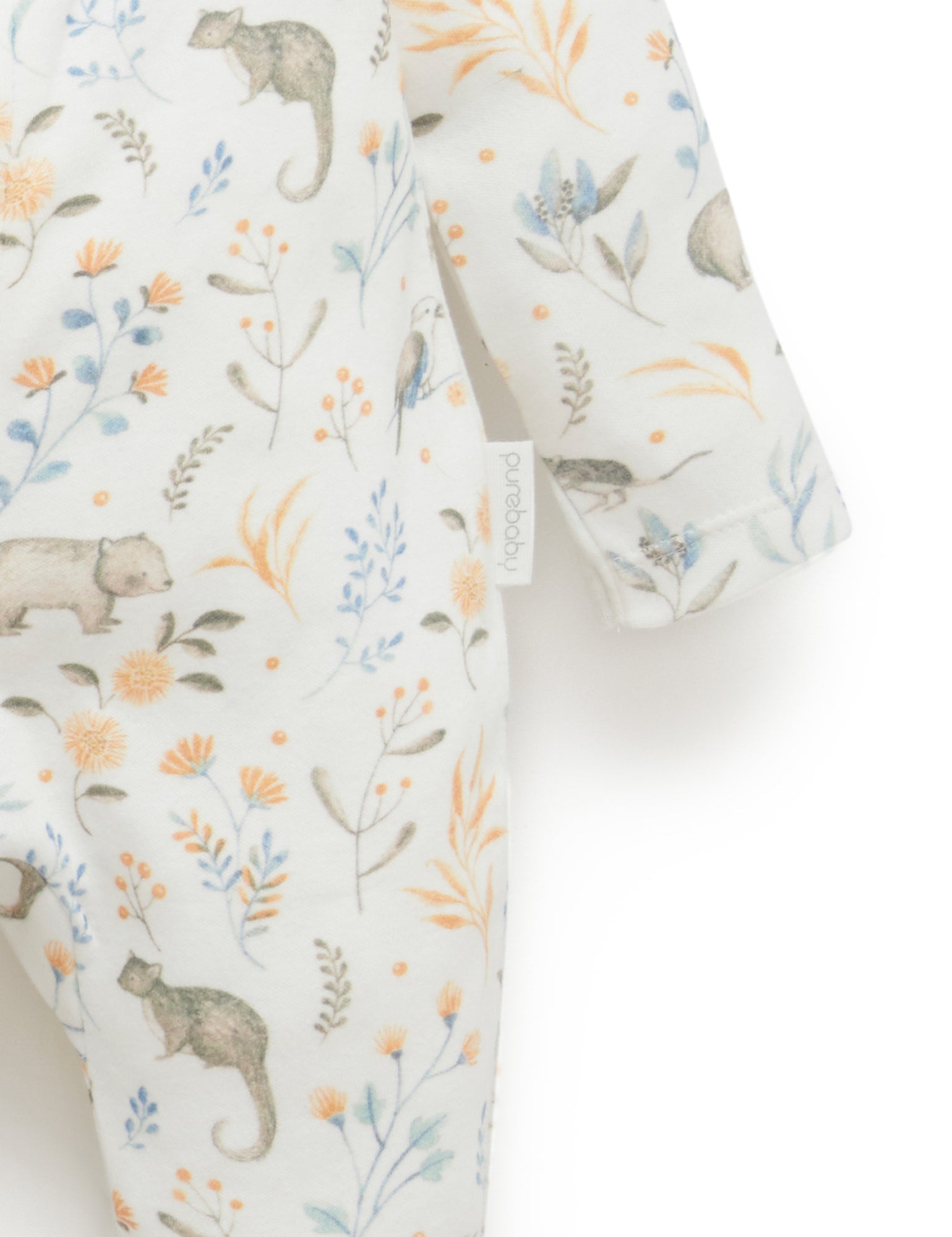 2 Pack Digital Zip Growsuit - Bush Friends Print