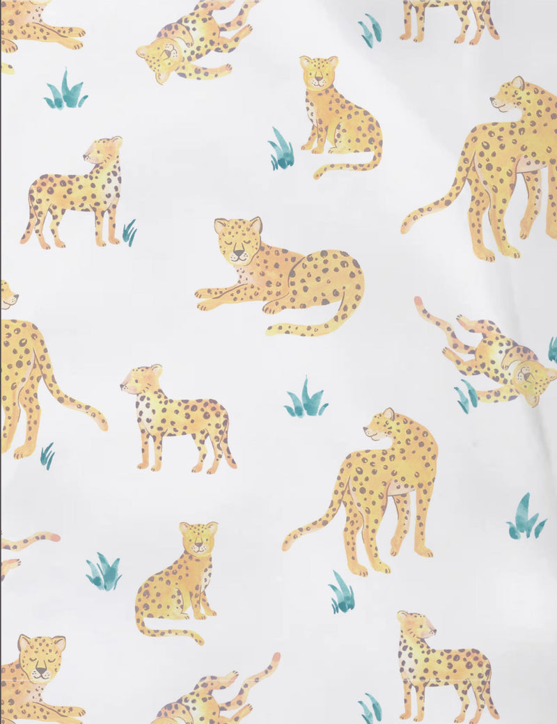 2 Pack Digital Zip Growsuit - Big Cat Print