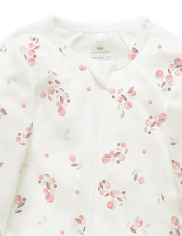2 Pack Digital Zip Growsuit - Fruity Print