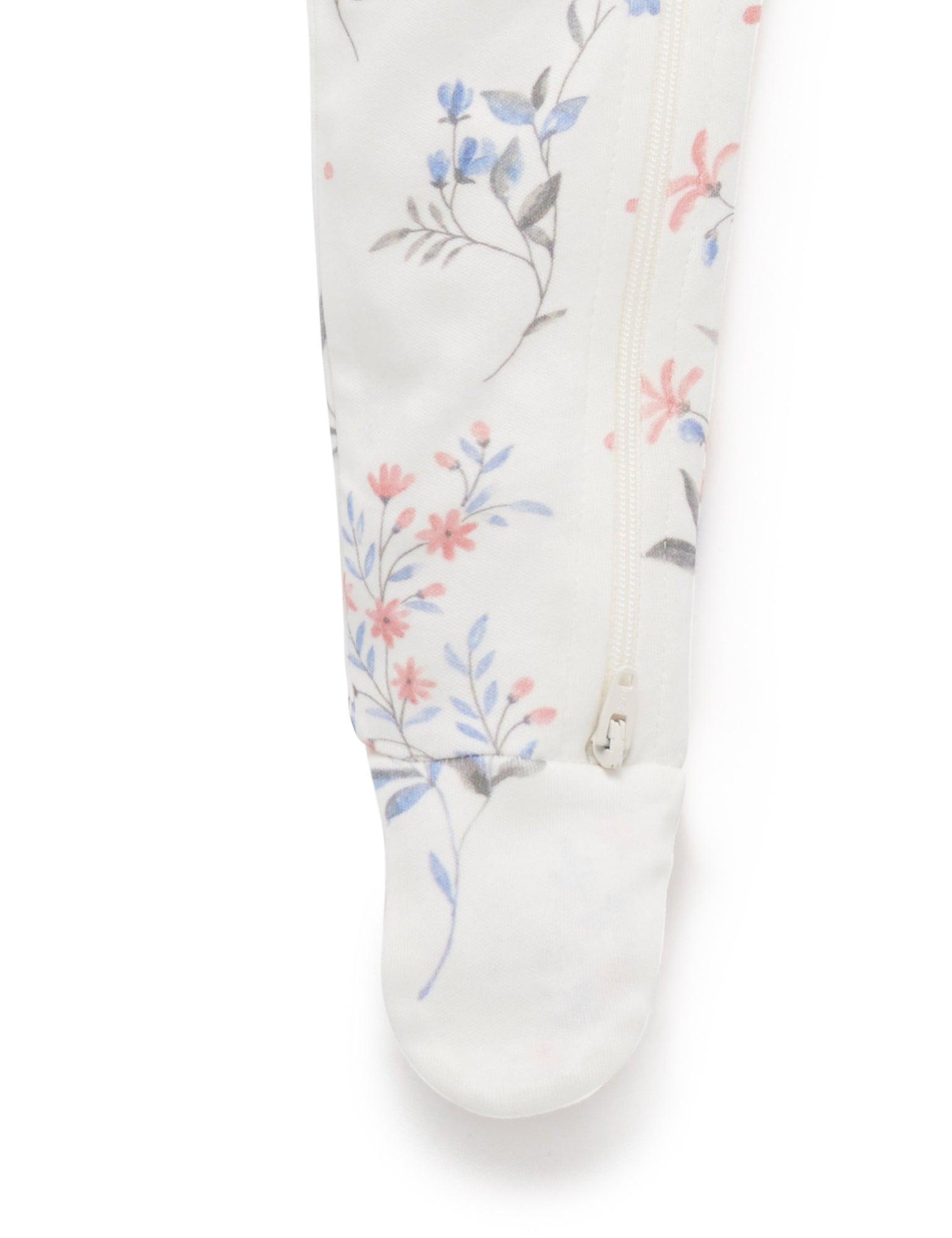 2 Pack Digital Zip Growsuit - Wild Flower Print