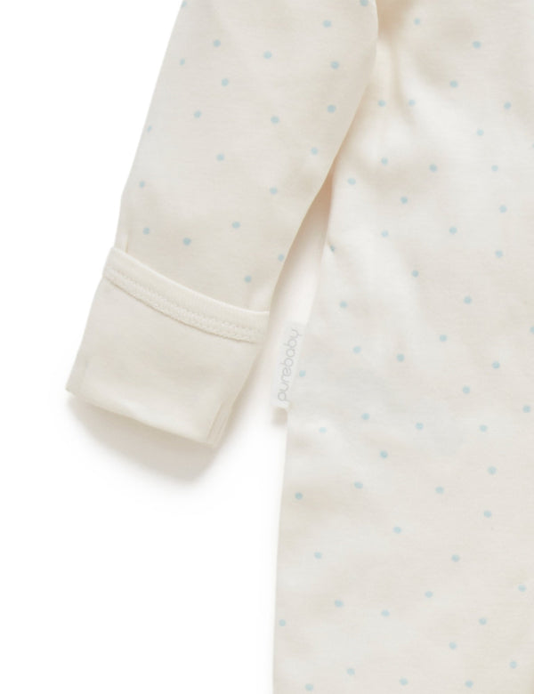 2 Pack Digital Zip Growsuit - Cockatoo Print