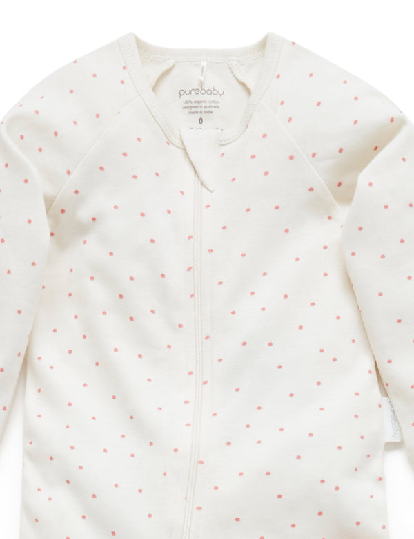 2 Pack Digital Zip Growsuit - Full Bloom Print