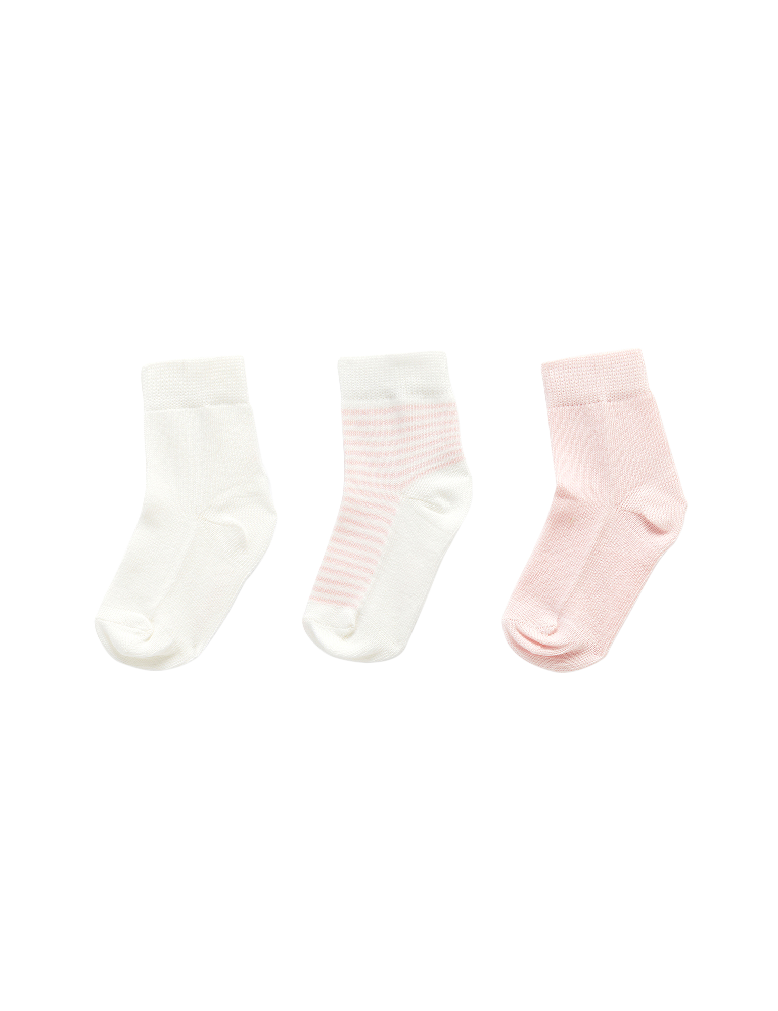 3 Sock Pack - Pale Pink Pack