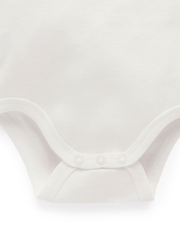 Rib Bodysuit 2 pack - Pale Grey Pack