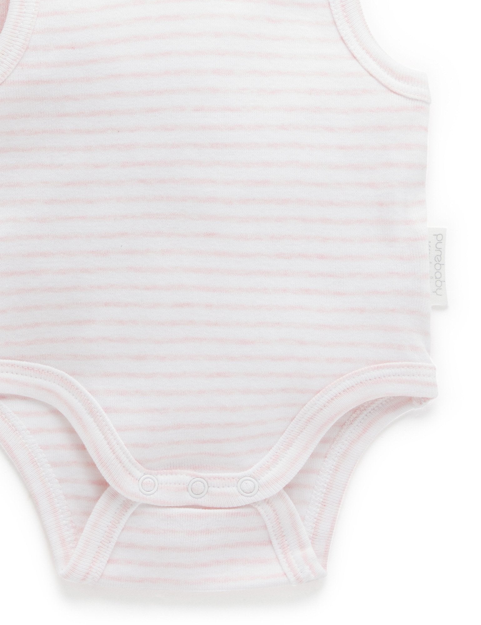 Rib Bodysuit 2 pack - Pale Pink Pack