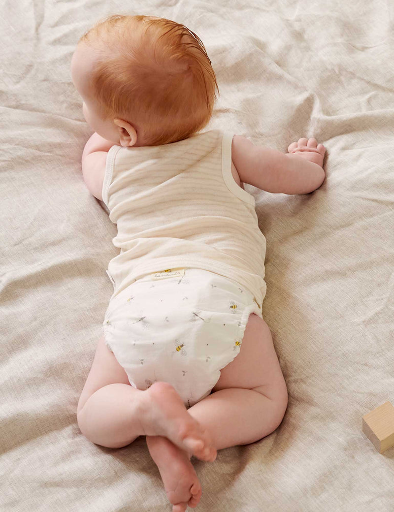2 Pack Rib Singlet - Wheat Pack